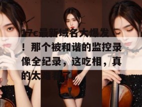 17c最新域名大爆发！那个被和谐的监控录像全纪录，这吃相，真的太难看了。